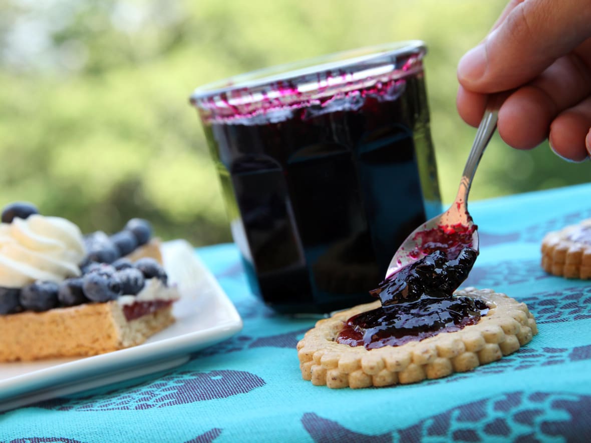 Confiture de myrtilles.*ATTR