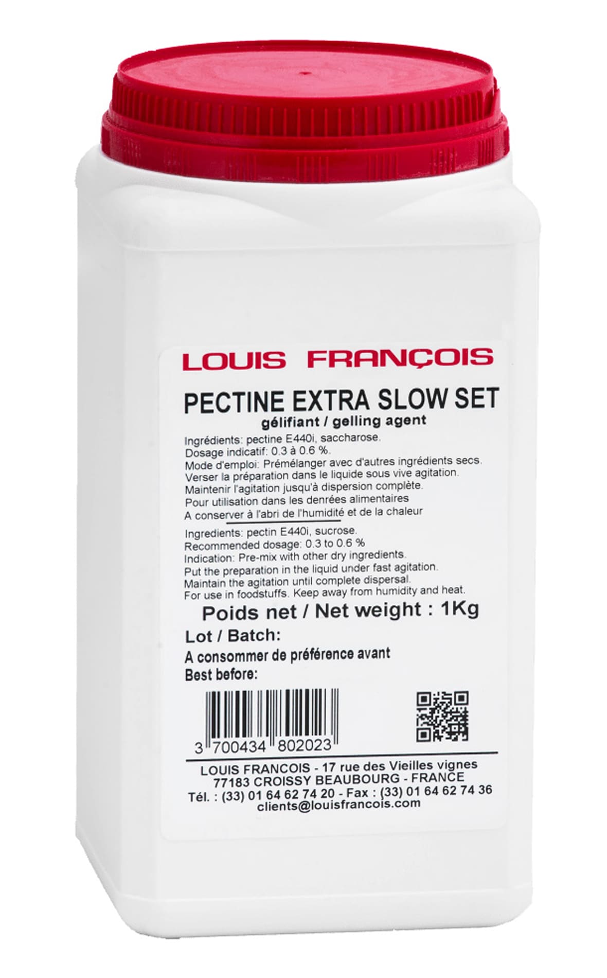 Pectine Extra Slow Set (Louis François).*ATTR
