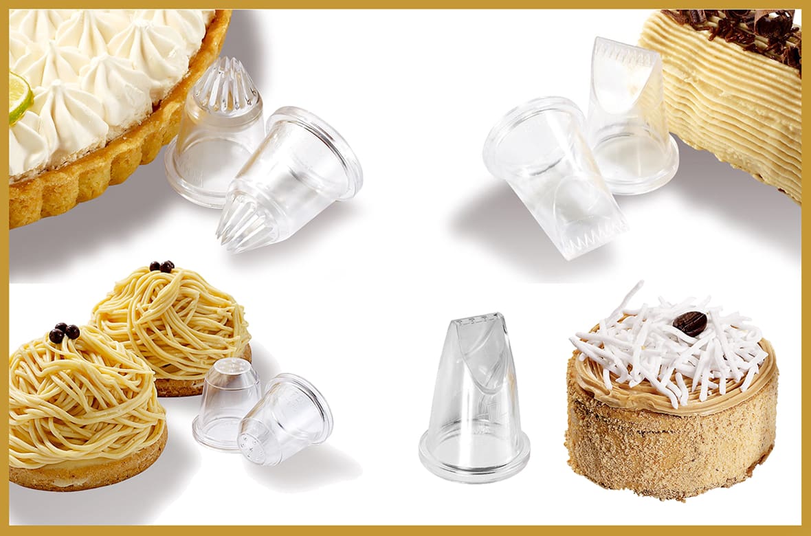 Douilles patisserie multi trous.*ATTR