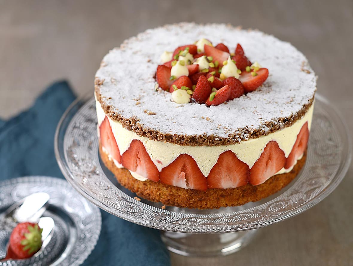 Le fraisier sans gluten.*ATTR