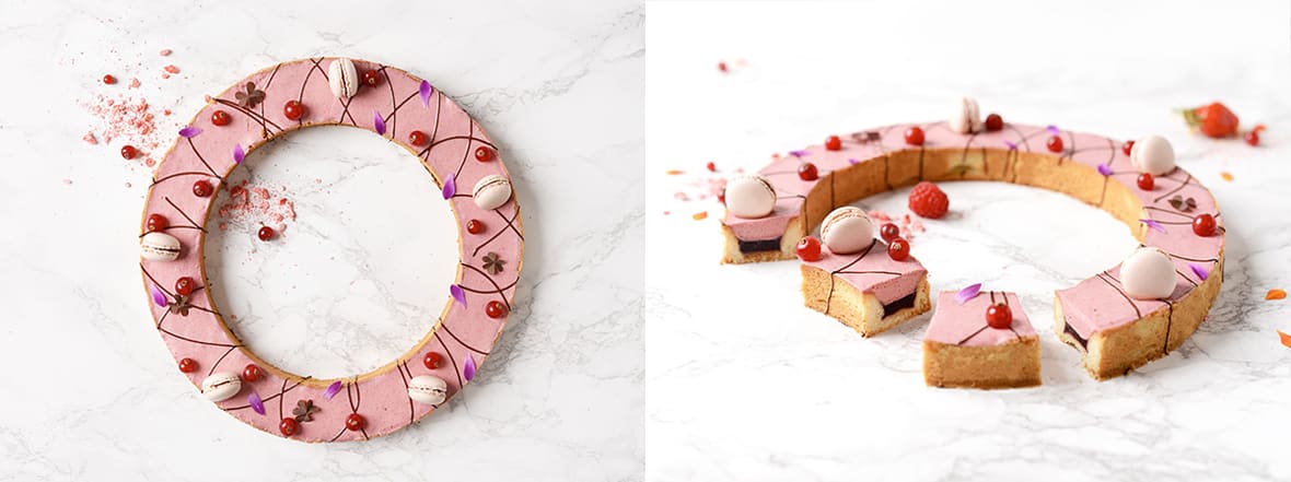 Tarte framboise et fruits rouges.*ATTR