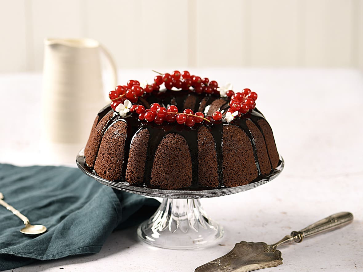Gâteau au chocolat noir facile.*ATTR