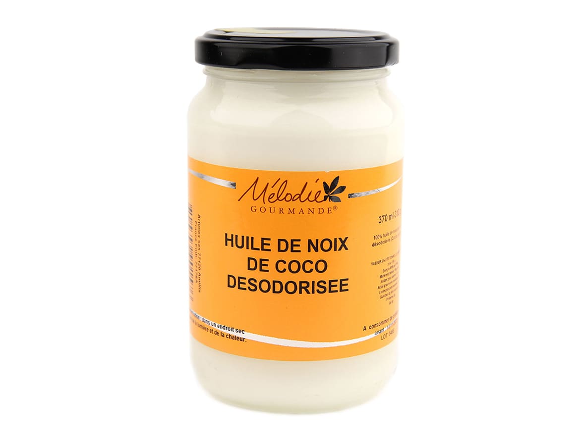 Huile de noix de coco.*ATTR