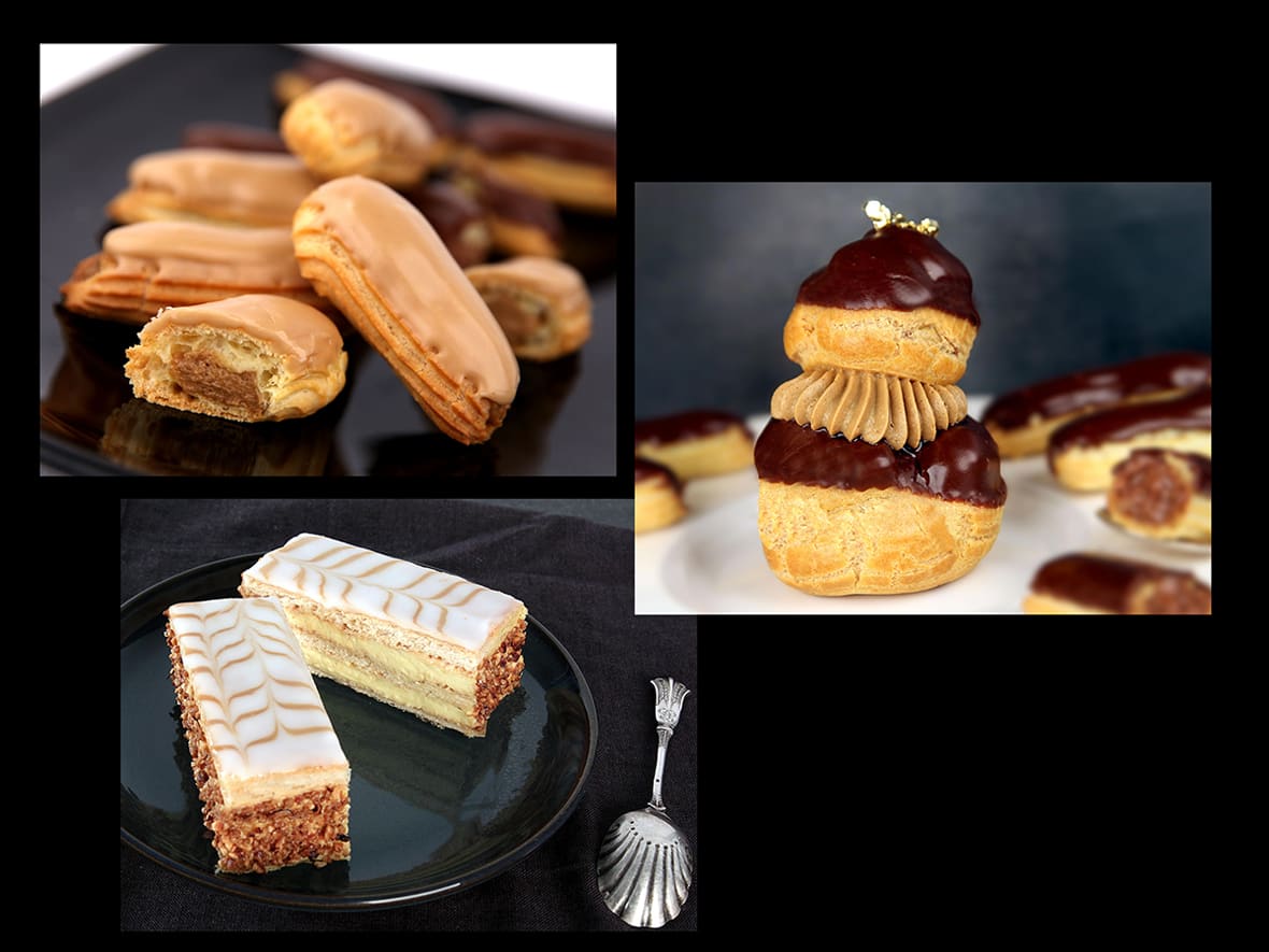 Pâtisseries traditionnelles avec fondant.*ATTR