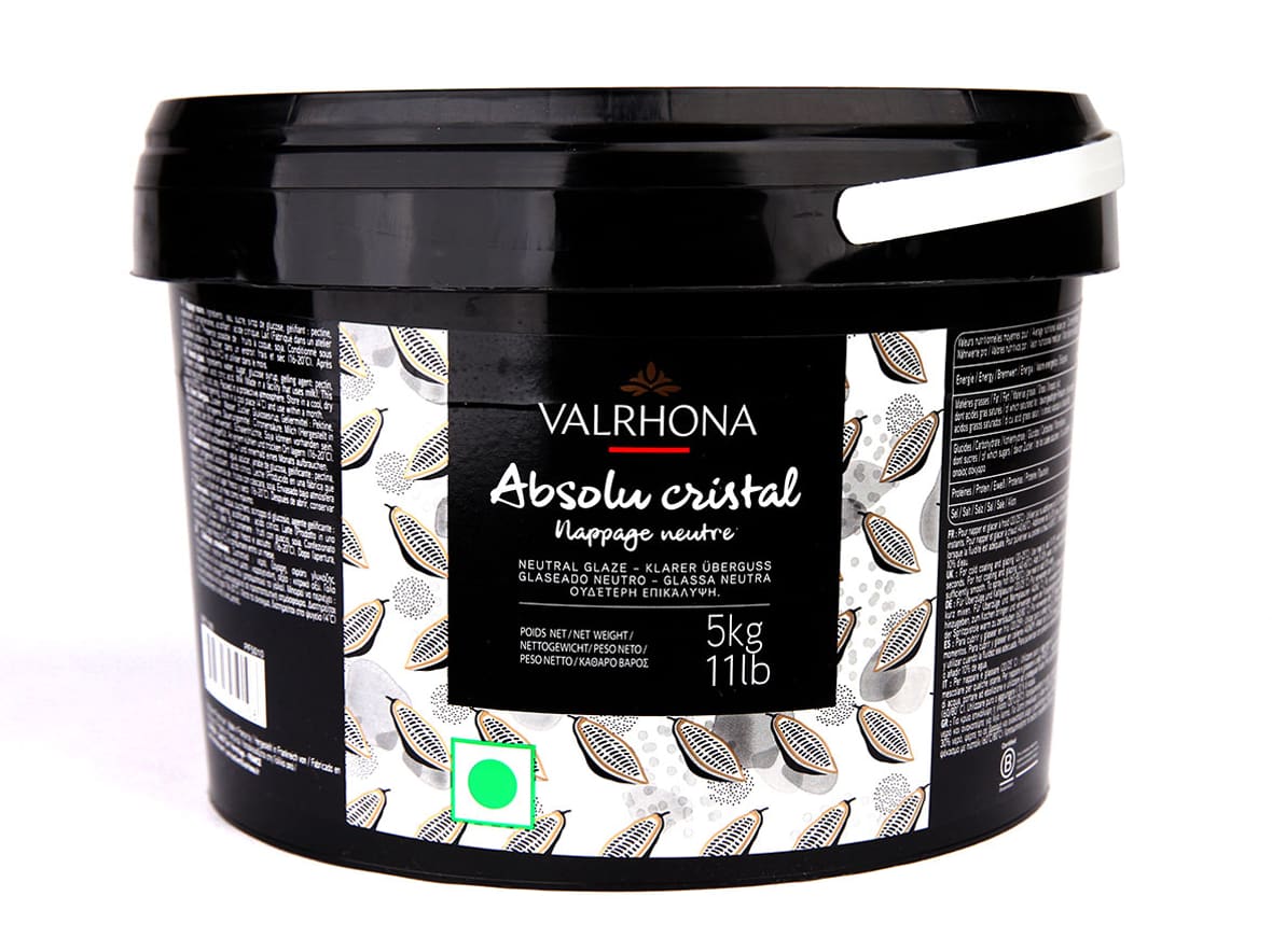 Nappage neutre Absolu Cristal Valrhona.*ATTR