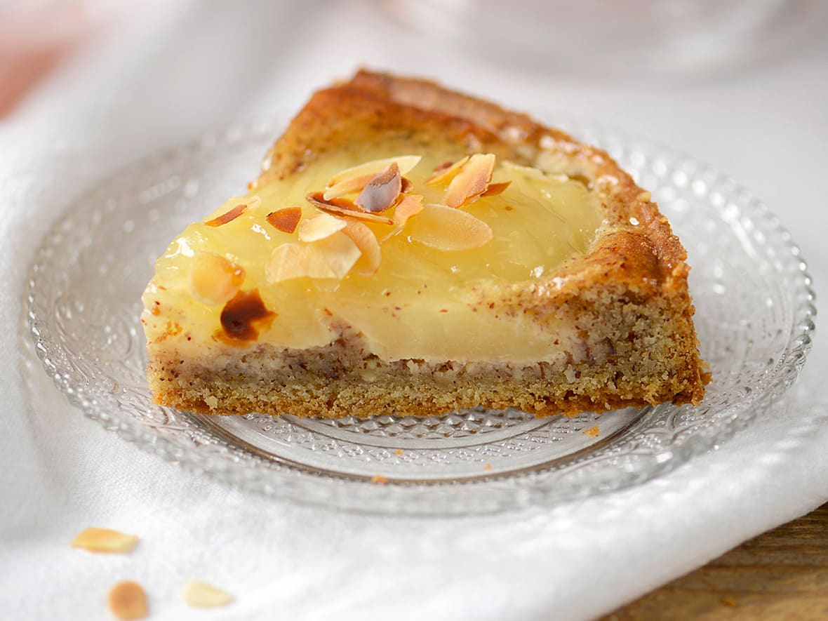 Tarte à la poire bourdaloue.*ATTR