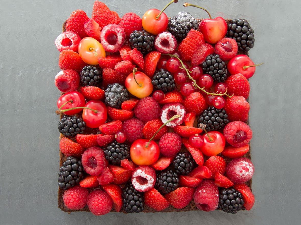 Tarte fraise et framboise.*ATTR