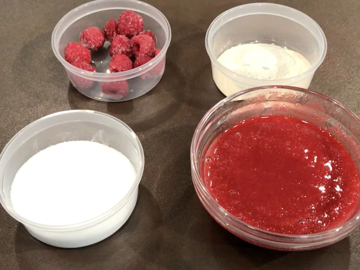 Confit de framboise.*ATTR