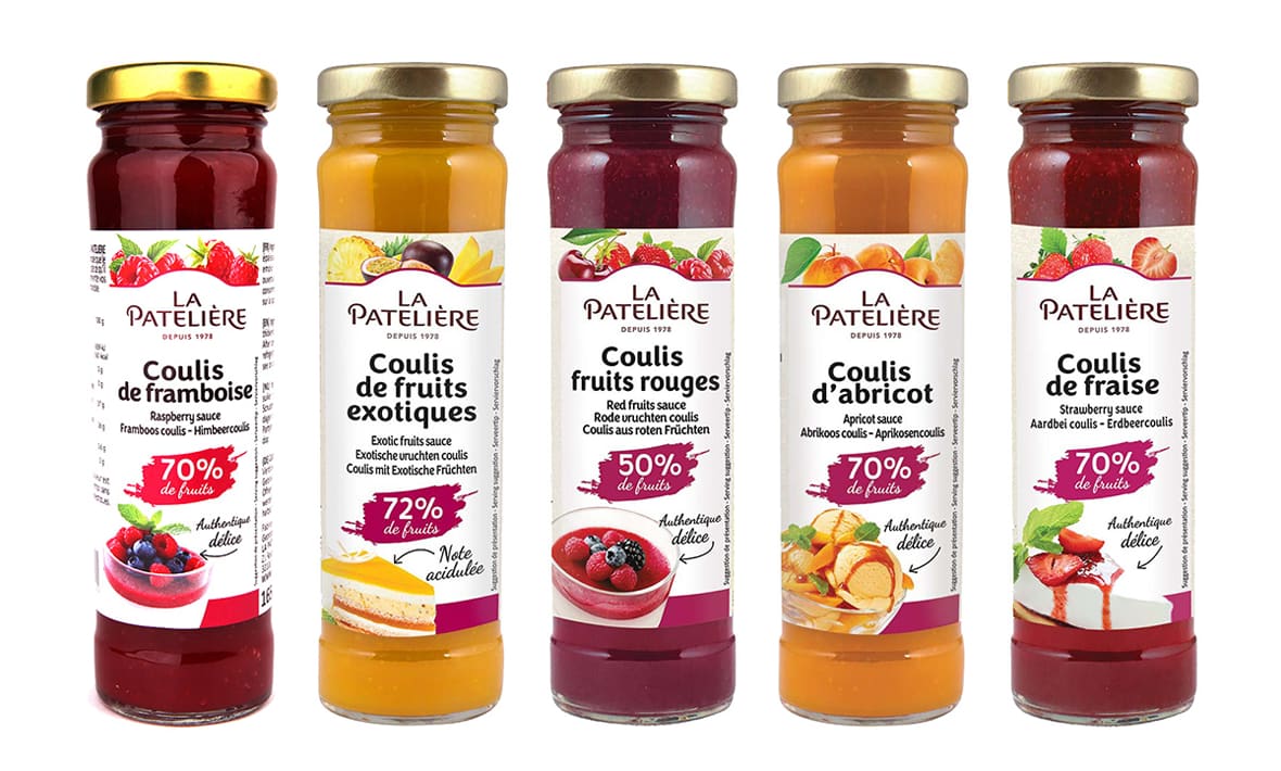 Coulis de fruits La Patelière.*ATTR