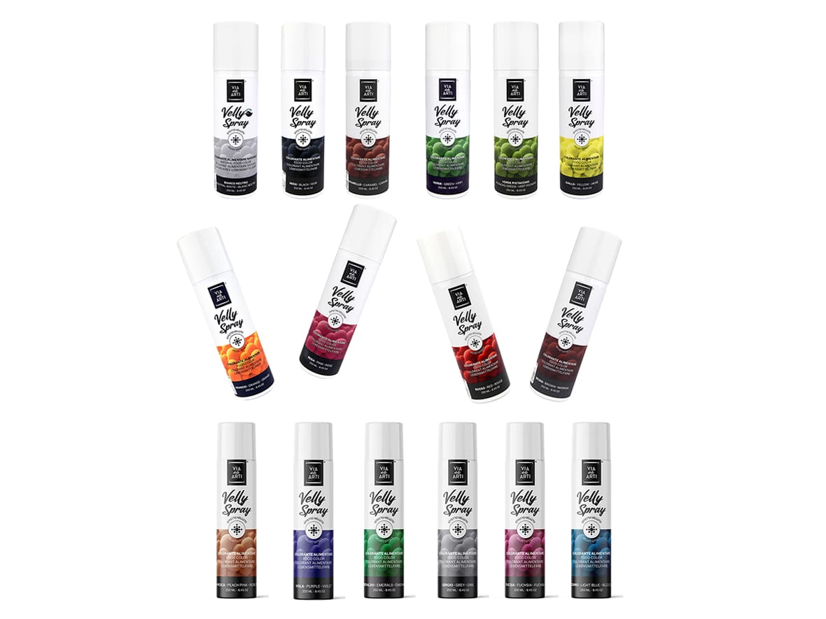 Spray velours patisserie Via delle Arti.*ATTR