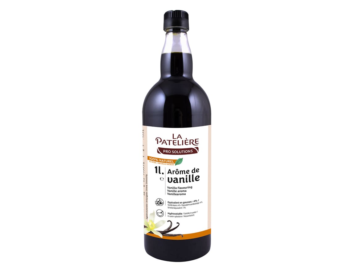 Arôme naturel de vanille Bourbon.*ATTR
