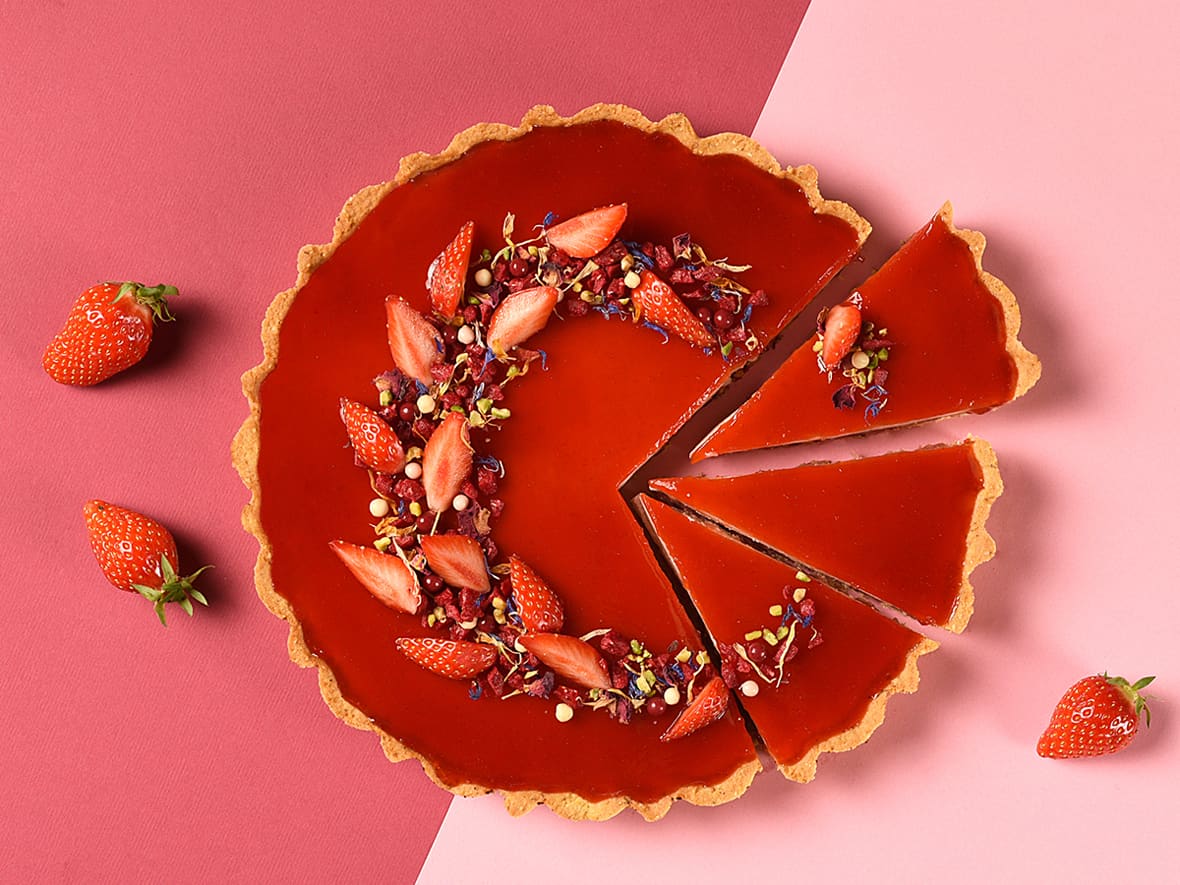 Tarte à la fraise.*ATTR