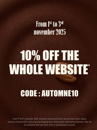 Save 10% this weekend with the code automne10*ATTR