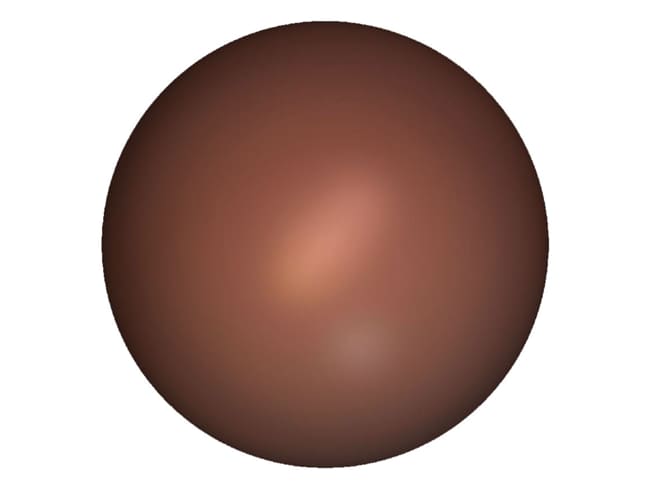 Stampo da cioccolato con semi-sfere - 3 semi sfere Ø 8 cm - 27,5 x 17,5 cm