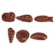 Stampo per cioccolato - Frittura di Pasqua - 20 impronte