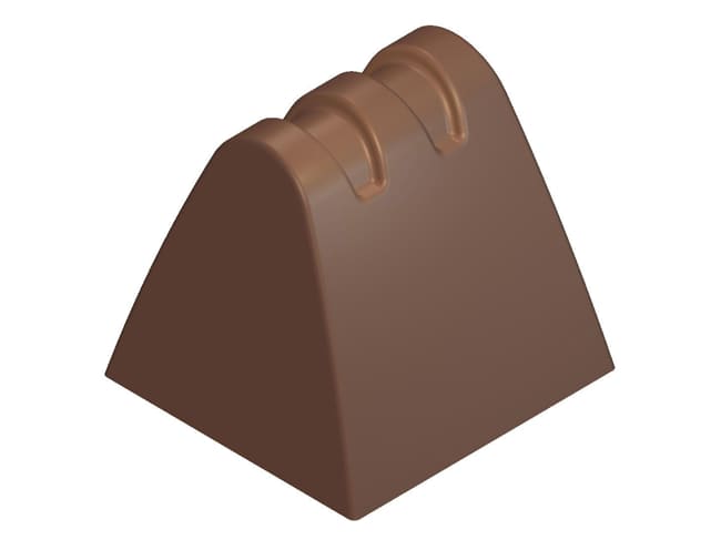 Stampo per cioccolato - piramide - 40 impronte