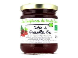 Gelatina di ribes rosso bio