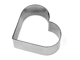 Cornice a cuore in acciaio inox