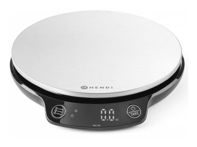 Bilancia da cucina ad alta precisione - 3kg / 0.1g - Hendi