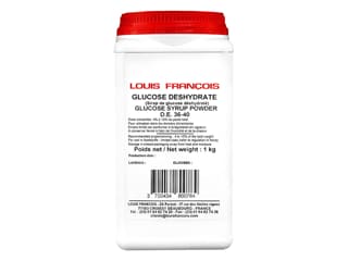 Glucosio disidratato - 1 kg - Louis François