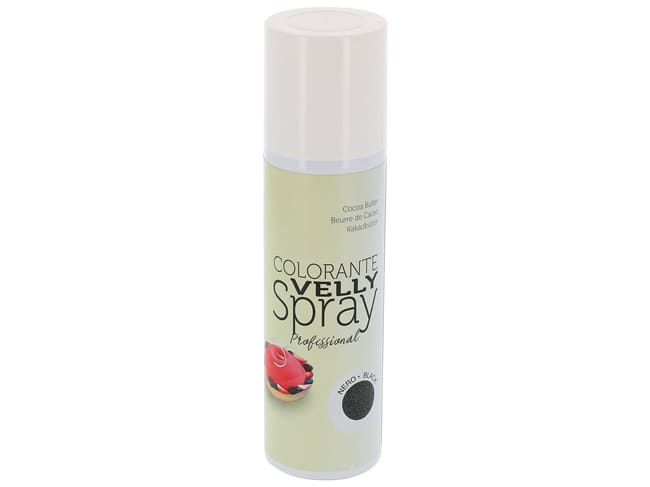 Colorante spray effetto vellutato - 250 ml - Nero - Velly Spray