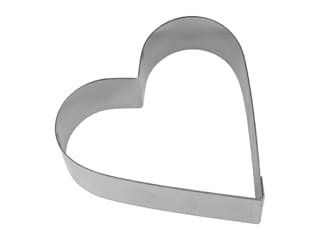 Cornice a cuore in acciaio inox