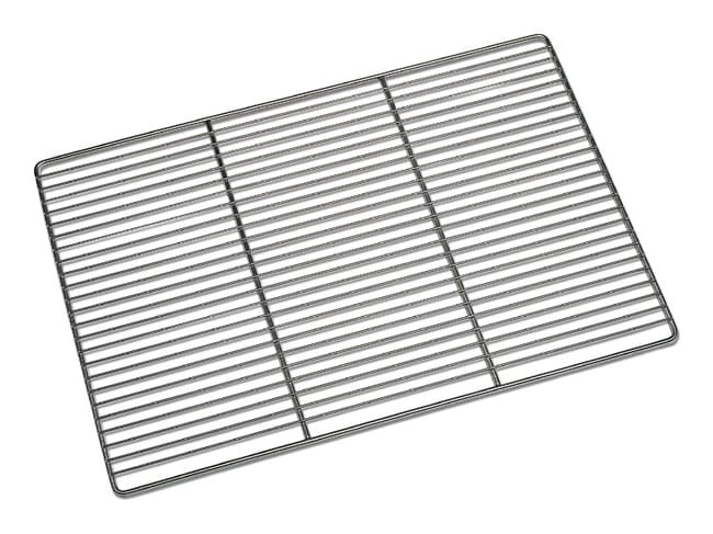 Griglia piatta in acciaio inossidabile rinforzato - 60 x 40 cm - Matfer