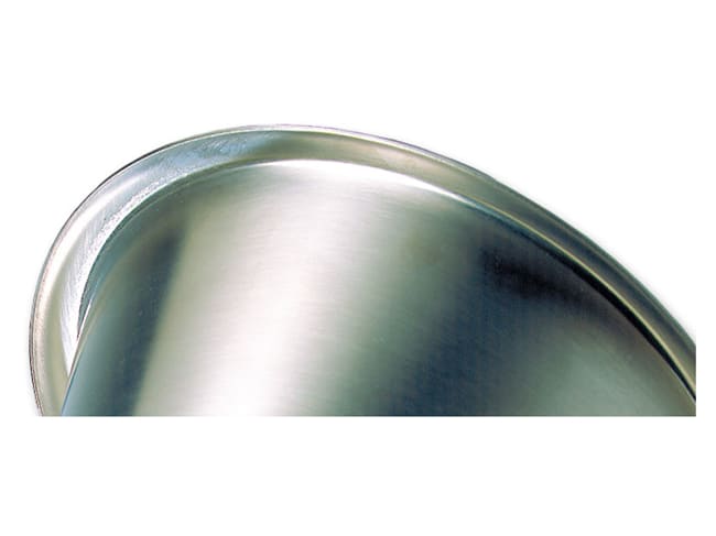 Vaschetta per pasticceria, in acciaio inossidabile - Ø 26 cm - Matfer