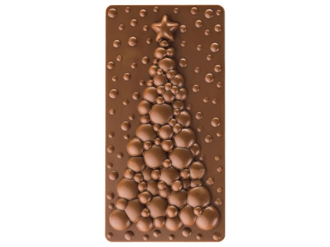Stampo per cioccolato "Bubble Tree" - 3 barrette - Di Fabrizio Fiorani - Pavoni