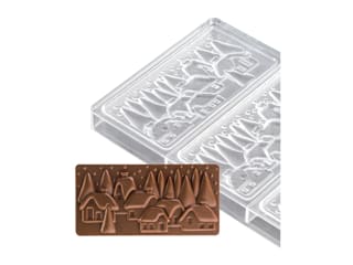 Stampo per cioccolato "Christmas Village"