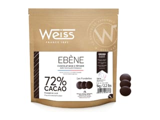 Cioccolato Ebène fondente 72%