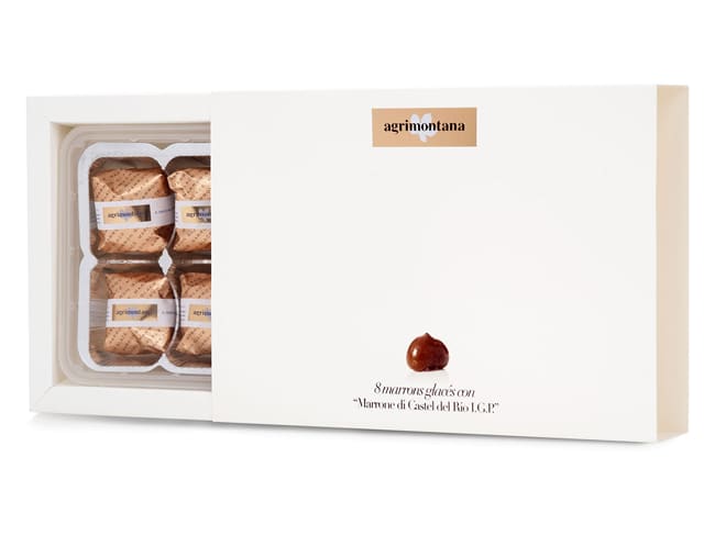 Candied Chestnuts - 8 pieces - Agrimontana