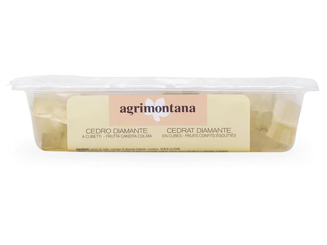 Candied Citron Cubes - 200g - Agrimontana