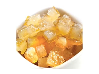 Candied Lemon Cubes