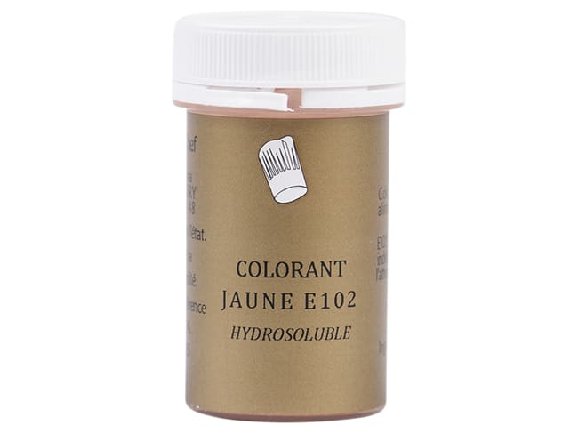 Yellow Food Colouring - Water soluble - Pot of 10g - Selectarôme