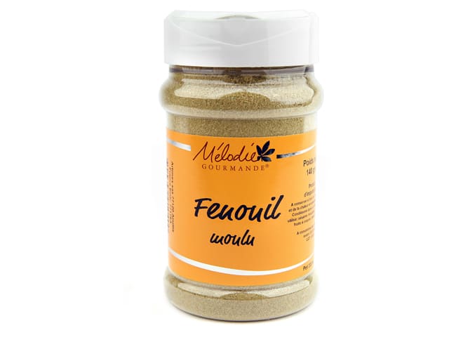 Ground Fennel Seeds 140g - Mélodie Gourmande