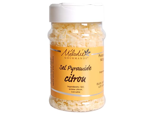 Lemon Pyramid Salt Flakes 140g - Mélodie Gourmande