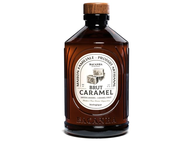 Organic Caramel Syrup - 40cl - Bacanha
