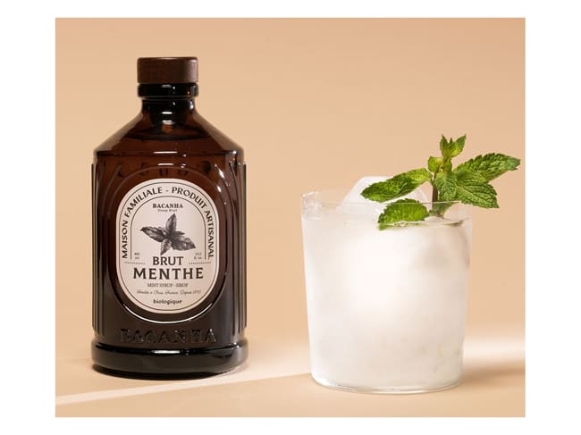 Organic Mint Syrup - 40cl - Bacanha