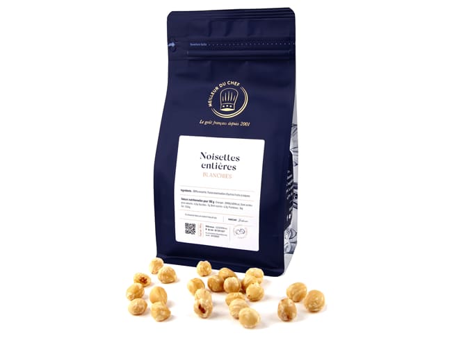 Whole Blanched Hazelnuts - 500g