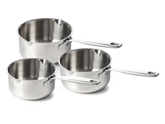 Beka Maestro Stainless Steel Saucepans - Set of 3 - Beka