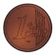 Chocolate Mould - 1 Euro Coin - 27.5 x 13.5cm