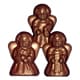 Chocolate Mould - 3 Angels - 6 cavities