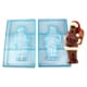 Chocolate Mould - Santa Claus - standing up with sack - ht 20,5cm