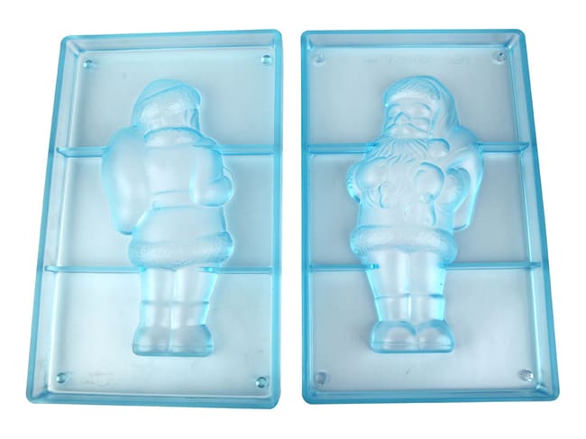 Chocolate Mould - Santa Claus - standing up with sack - ht 20,5cm