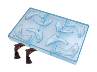 Chocolate Mould - Dolphins (8 cavities)