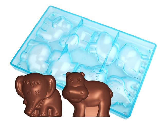 Chocolate Mould - Elephant & Hippopotamus