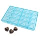 Heart Chocolate Mould - 27,5 x 17,5cm - 3,5 x 3,5cm