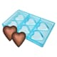 Heart Chocolate Mould - 27,5 x 17,5cm - 6,8 x 6,6cm