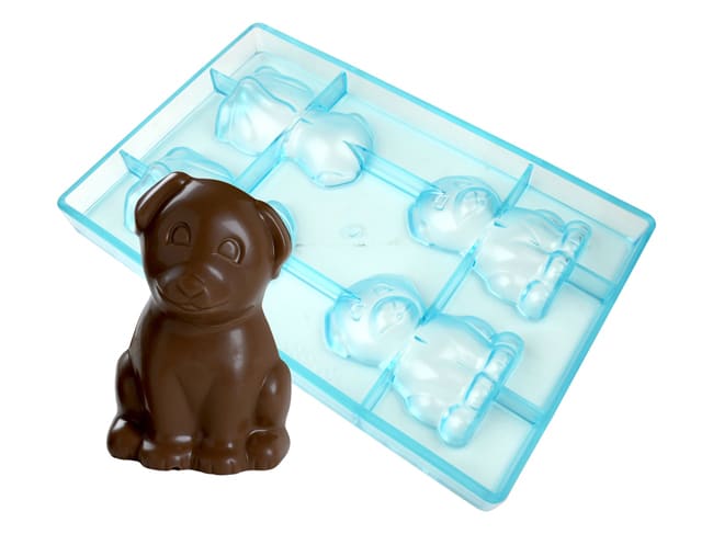 Chocolate Mould - Puppy (4 cavities)